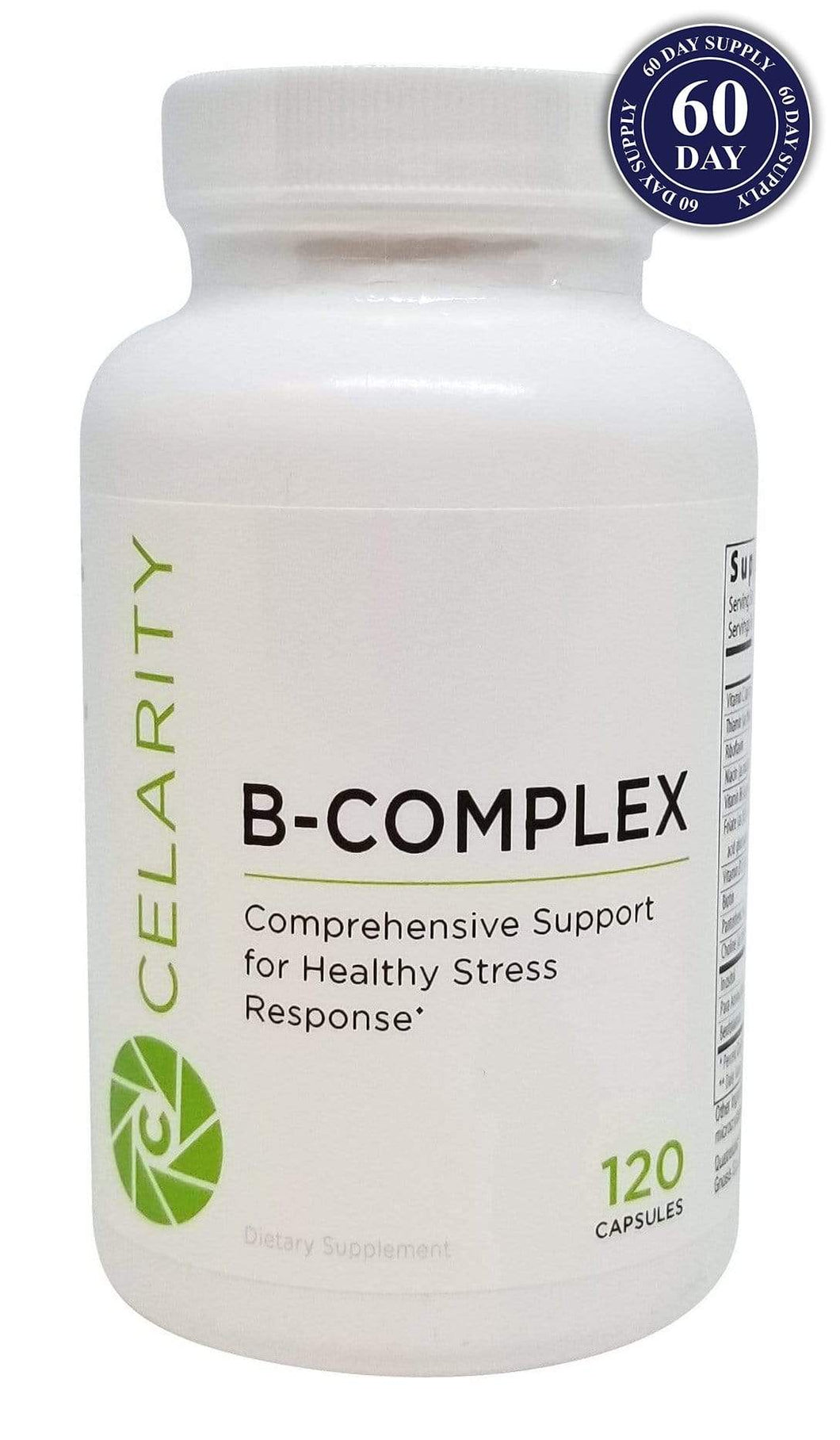 Celarity Vitamin B Complex (60 Day Supply)